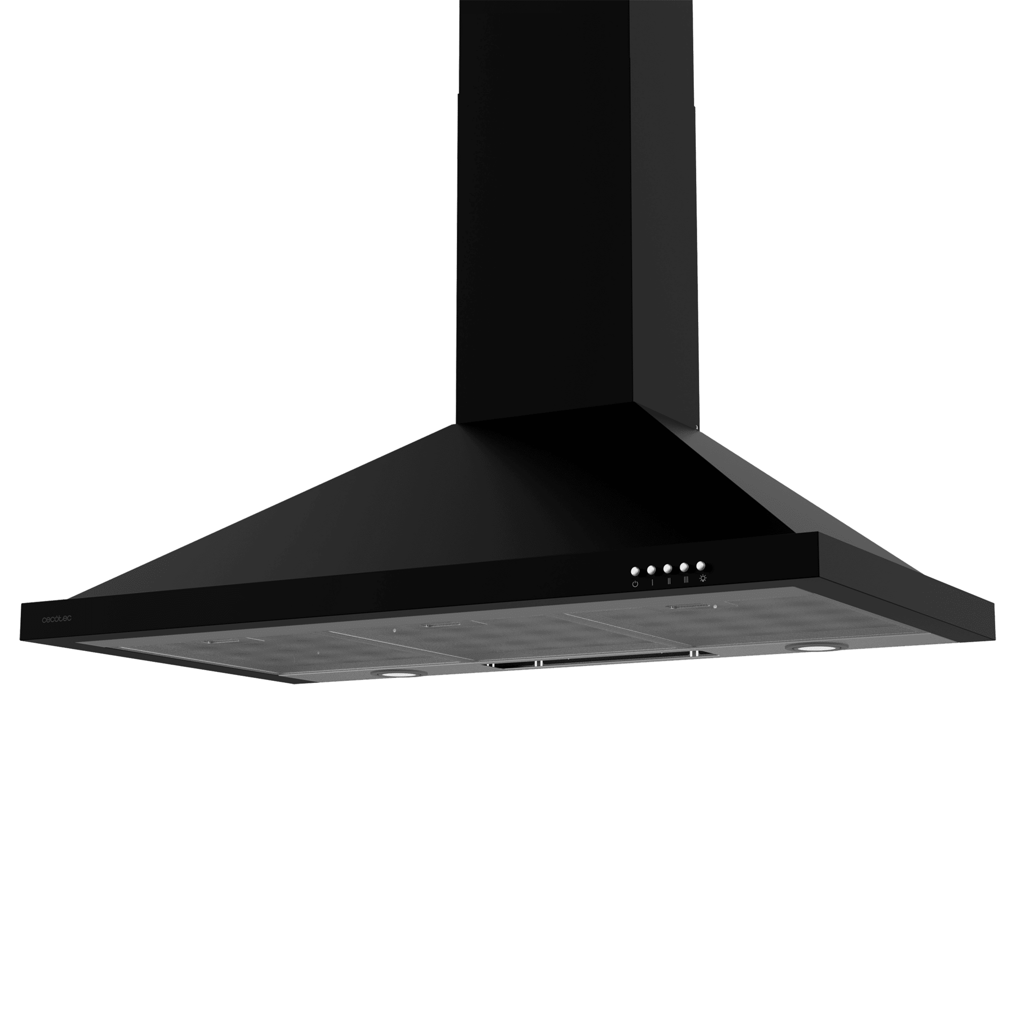Bolero Flux PM 906500 Black A Campana extractora piramidal Cecotec