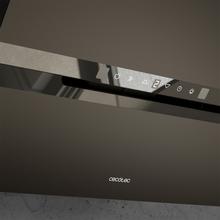 Bolero Flux DT 608010 Glass Black A++ Campana decorativa Bolero Flux DT 608010 Glass Black A++ de 60cm de ancho, acabado frontal vidrio negro, chimenea inox, succión 800m3/h, Motor 210W, Clase A++, control táctil, 3 niveles de potencia, Booster, luz, filtro de carbono, Apertura automática, Hand Movement Control y Delay Function.