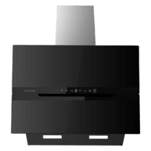 Bolero Flux DT 608010 Glass Black A++ Campana decorativa Bolero Flux DT 608010 Glass Black A++ de 60cm de ancho, acabado frontal vidrio negro, chimenea inox, succión 800m3/h, Motor 210W, Clase A++, control táctil, 3 niveles de potencia, Booster, luz, filtro de carbono, Apertura automática, Hand Movement Control y Delay Function.