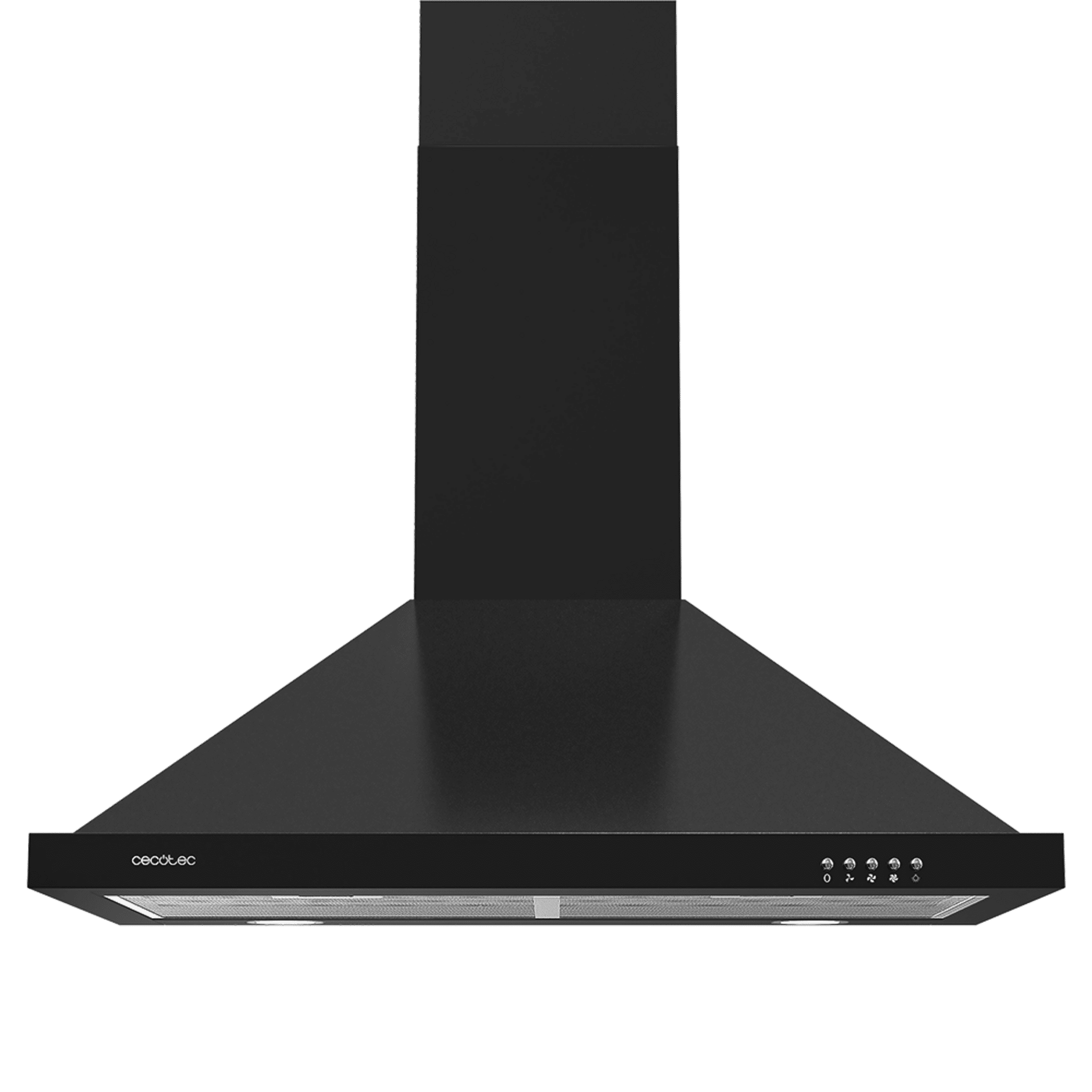 Bolero Flux PM 604300 Black C Campana extractora piramidal Cecotec
