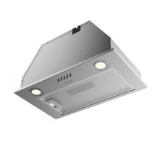 Flux IM 523500 Inox B Bolero Flux IM 523500 Inox Integrierte Dunstabzugshaube mit einer Breite von 52 cm, Ausführung in Edelstahl, Saugleistung 350 m3/h, Motor 70 W, Klasse A, mechanische Steuerung, 3 Leistungsstufen, Licht und Kohlefilter.