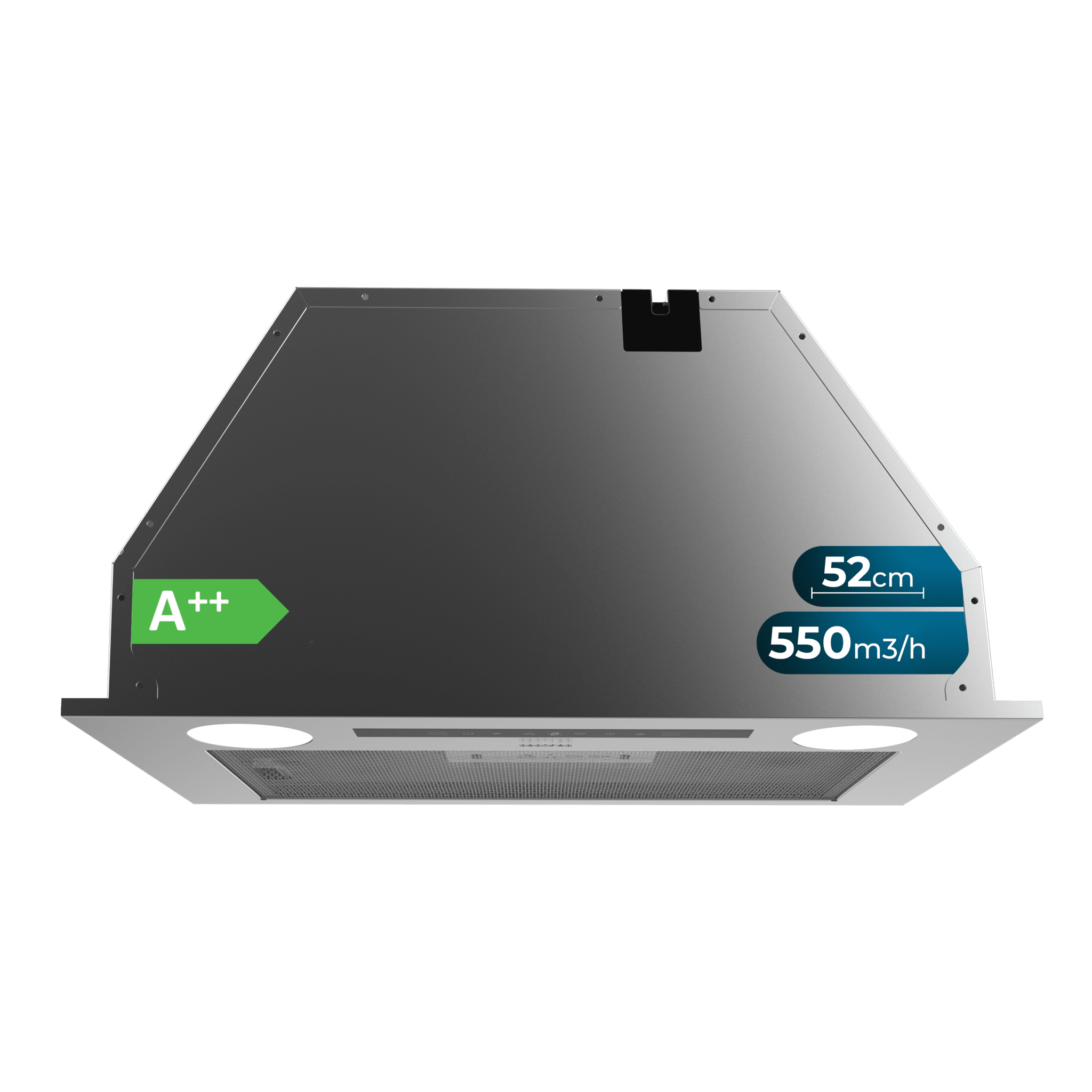 Cecotec Bolero Flux DT 908002 Decoratieve afzuigkap, glas, wit, A , motor 210 W, wit glas, roestvrij staal, zuigvermogen 800 m³/uur, touch-bediening, 3 niveaus, booster, koolstoffilter, handbeweging Cecotec Bolero Flux DT 908002 Decoratieve afzuigkap, glas, wit, A , motor 210 W, wit glas, roestvrij staal, zuigvermogen 800 m³/uur, touch-bediening, 3 niveaus, booster, koolstoffilter, handbeweging