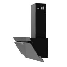Bolero Flux DT 908000 Glass Black A++ Campana decorativa Bolero Flux DT 908000 Glass Black A++ de 90cm de ancho, acabado frontal vidrio negro, chimenea negra, succión 800m3/h, Motor 210W, Clase A++, control táctil, 3 niveles de potencia, Booster, luz, filtro de carbono y Hand Movement Control.