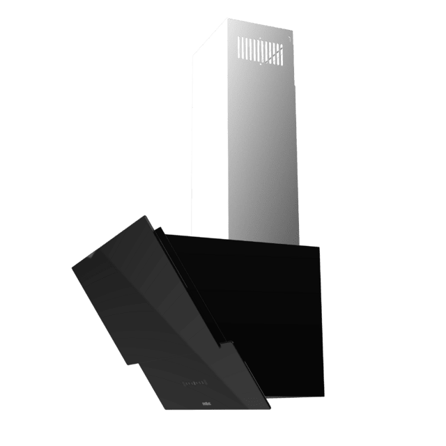 Bolero Flux DT 908001 Glass Black A++ Campana decorativa Bolero Flux DT 908001 Glass Black A++ de 90cm de ancho, acabado frontal vidrio negro, chimenea inox, succión 800m3/h, Motor 210W, Clase A++, control táctil, 3 niveles de potencia, Booster, luz, filtro de carbono y Hand Movement Control.