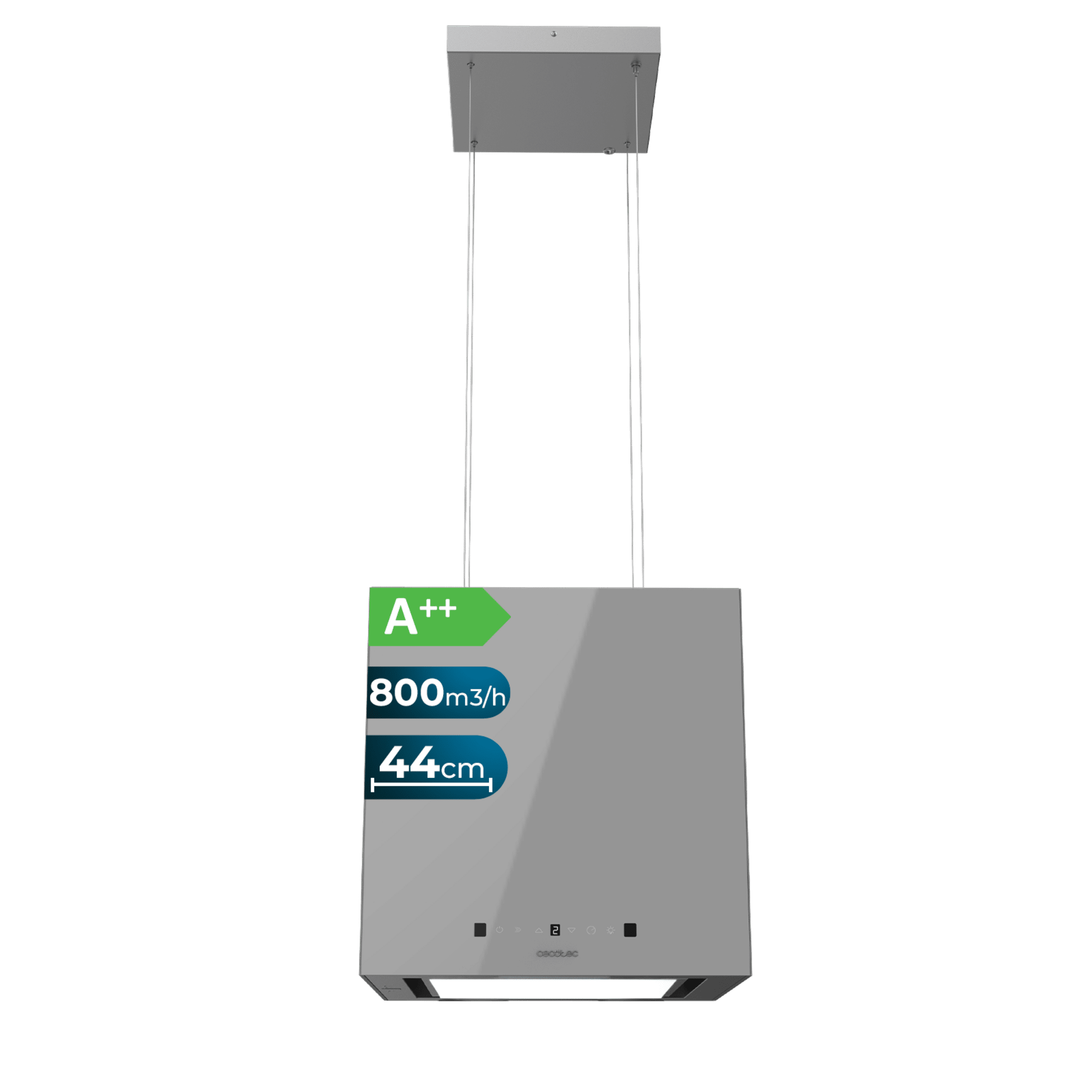 Bolero Flux CCT 448000 Glass Grey A++