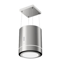 Bolero Flux CRE 448000 Inox A++ Hotte ronde suspendue Bolero Flux CRE 448000 Inox A++ de 44 cm de diamètre, finition inox, aspiration de 800m3/h, moteur de 210 W, classe A++, contrôle électronique, 3 niveaux de puissance, lumière, filtre à charbon et Delay Function.