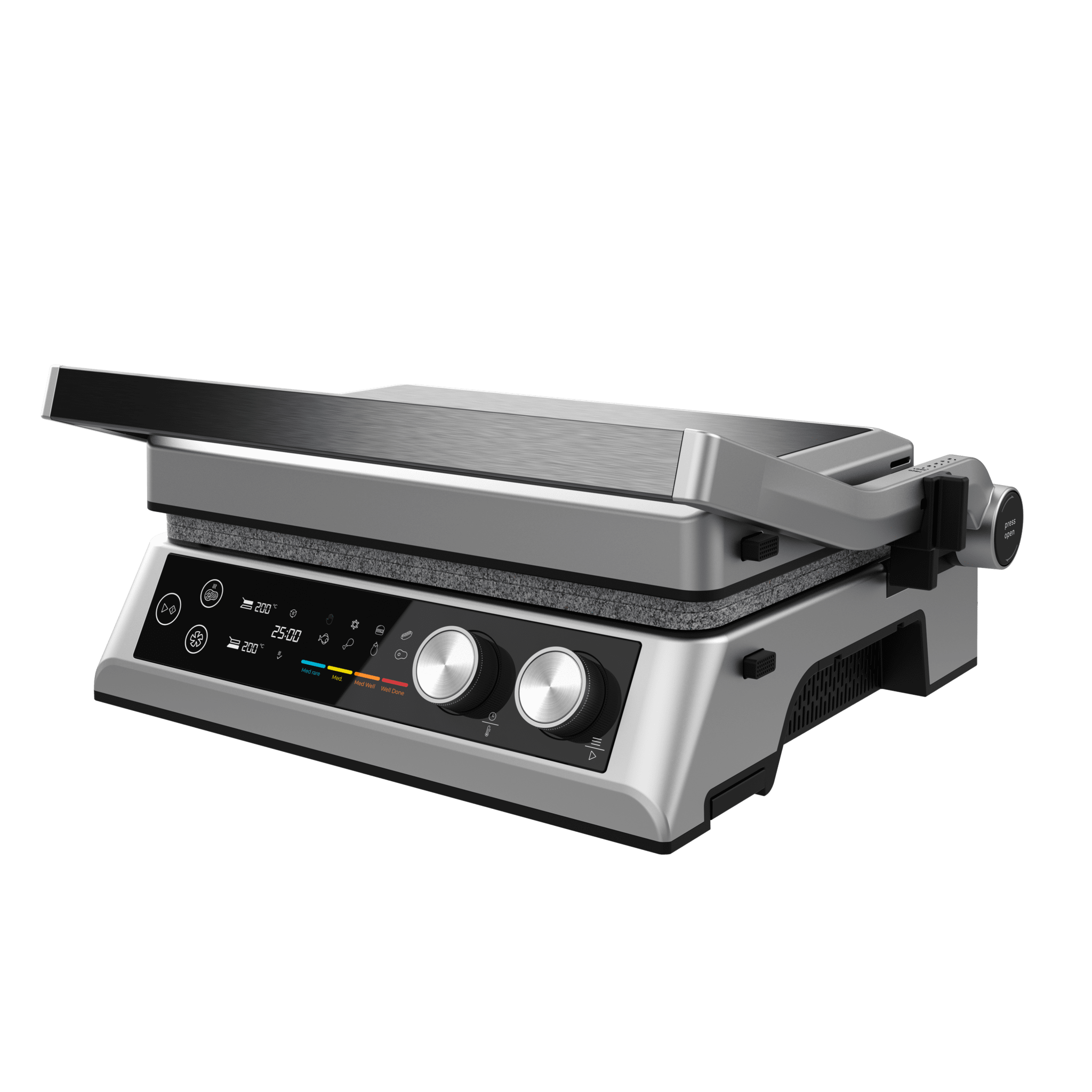 Grill électrique Intérieur Brookstone Portable Sans Flamme - BRK GR 46298 BD