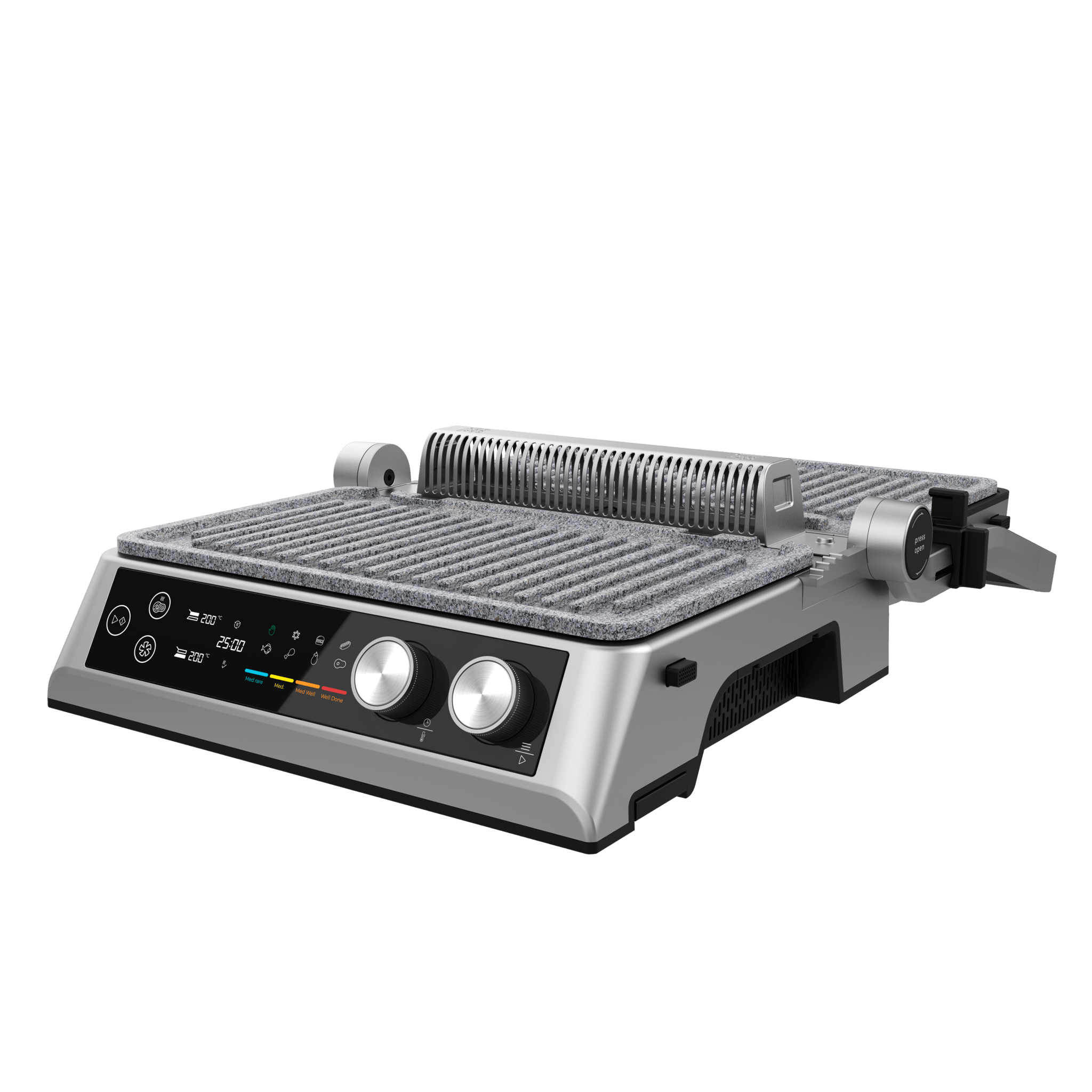 Grill électrique Intérieur Brookstone Portable Sans Flamme - BRK GR 46298 BD