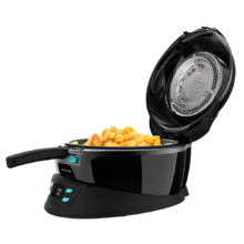 Friteuse sans huile diététique TurboCecofry 4D Healthy. Système de cuisson 360º, 8 programmes préconfigurés, température réglable, livre de recettes