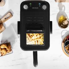 Friteuse électrique CleanFry Infinity 3000 Black. 3 litres de capacité d’huile, filtre OilCleaner, 2400 W, Minuterie 30 min, Noir laqué, Lavable au lave-vaisselle, Filtre OilCleaner et panier à friture lavables au lave-vaisselle.