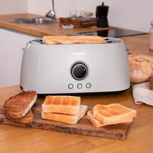 ClassicToast 15000 Beige Extra Double. (4 Tostadas, Beige) Tostador Vertical Digital