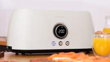 ClassicToast 15000 Beige Extra Double. (4 Tostadas, Beige) Tostador Vertical Digital
