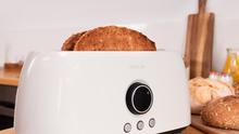 ClassicToast 8000-15000 Double. (4 Tostadas, Beige) Tostador Vertical Digital