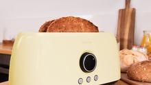 ClassicToast 8000-15000 Double. (4 Tostadas, Yellow) Tostador Vertical Digital con capacidad para 4 tostadas y 1500 W de potencia máxima.