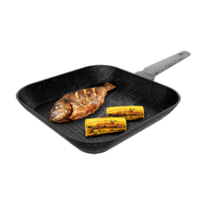 Padella Grill Polka Exclusive 28 Grill Wood&Rock