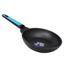 Polka Platinum 22 Bucket Thunder. Sartén con Diámetro de 22 cm, Aluminio Forjado, Revestimiento Antiadherente Teflon Platinum Plus, Apta para Lavavajillas y Todo tipo de Cocinas, Libre PFOA
