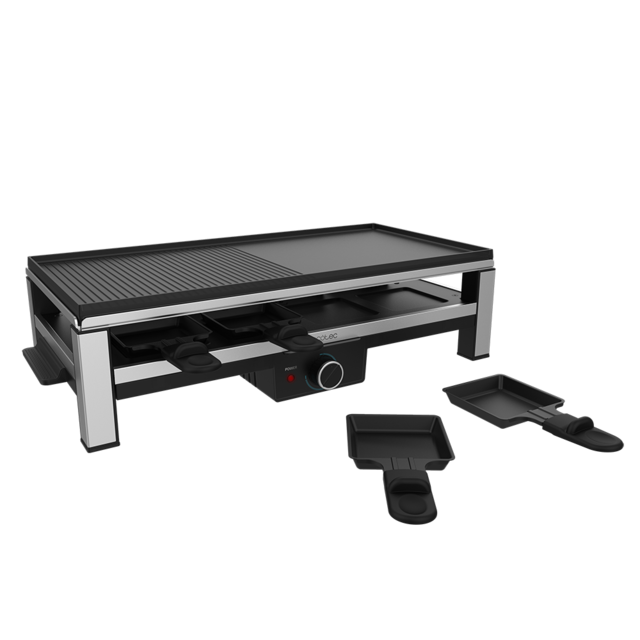 Raclette Cheese&Grill 12000 Inox Black
