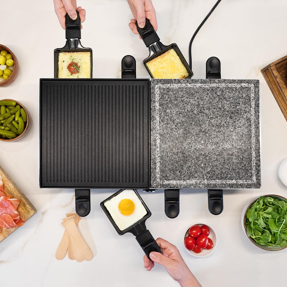 Cheese&Grill 12000 Inox MixGrill - Raclette