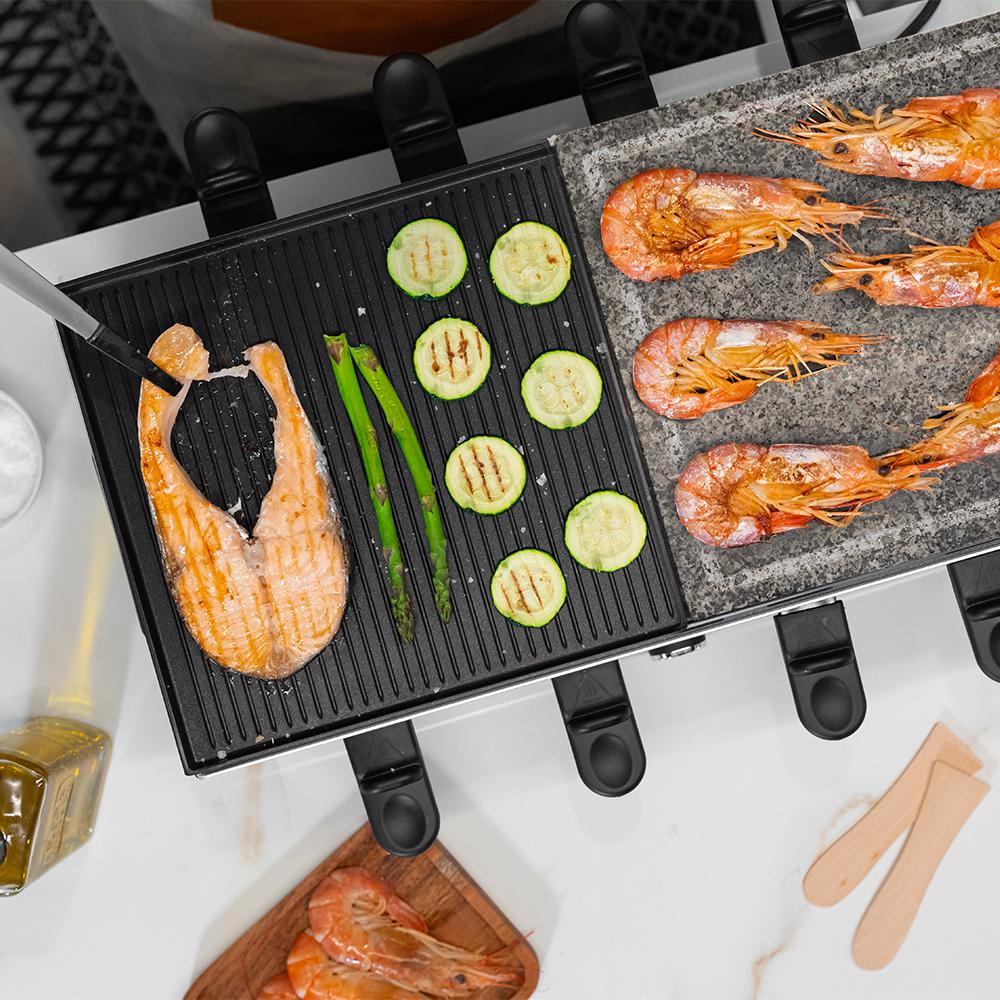 Cheese&Grill 12000 Inox MixGrill - Raclette