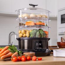 Vapovita 3000 Pro Vaporera para cocinar rápido y saludable con 1L de capacidad, gracias a su potencia de 1000w. Tiempo ajustable y Apto para lavavajillas