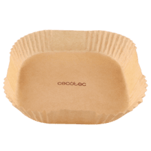 Cecofry Paper Pack Accessori S 150 carte per friggitrice ad aria, pratiche e compatibili con varie capacità di friggitrici da 2 a 5 litri. Manterranno la tua friggitrice pulita e priva di residui di cibo, semplificando la pulizia e prolungandone la vita utile.