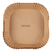 Cecofry Paper Pack Accessori S 150 carte per friggitrice ad aria, pratiche e compatibili con varie capacità di friggitrici da 2 a 5 litri. Manterranno la tua friggitrice pulita e priva di residui di cibo, semplificando la pulizia e prolungandone la vita utile.