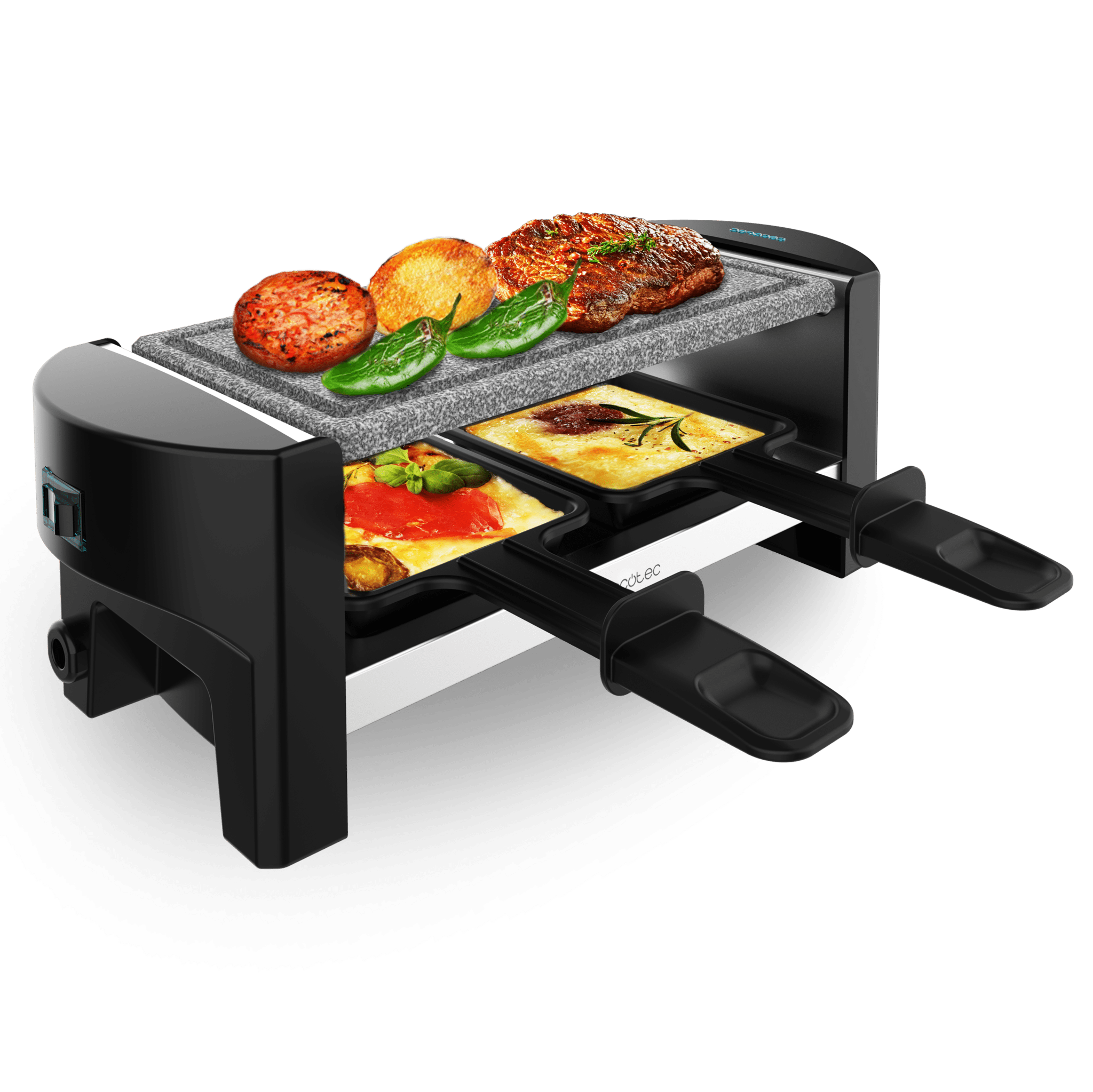 Cheese&Grill 3200 Pocket AllStone Raclette Cecotec