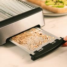 NiceSlice Touch Grille-pain horizontal avec 1000 W, contrôle tactile et trois résistances pour tout type de pain et viennoiserie.