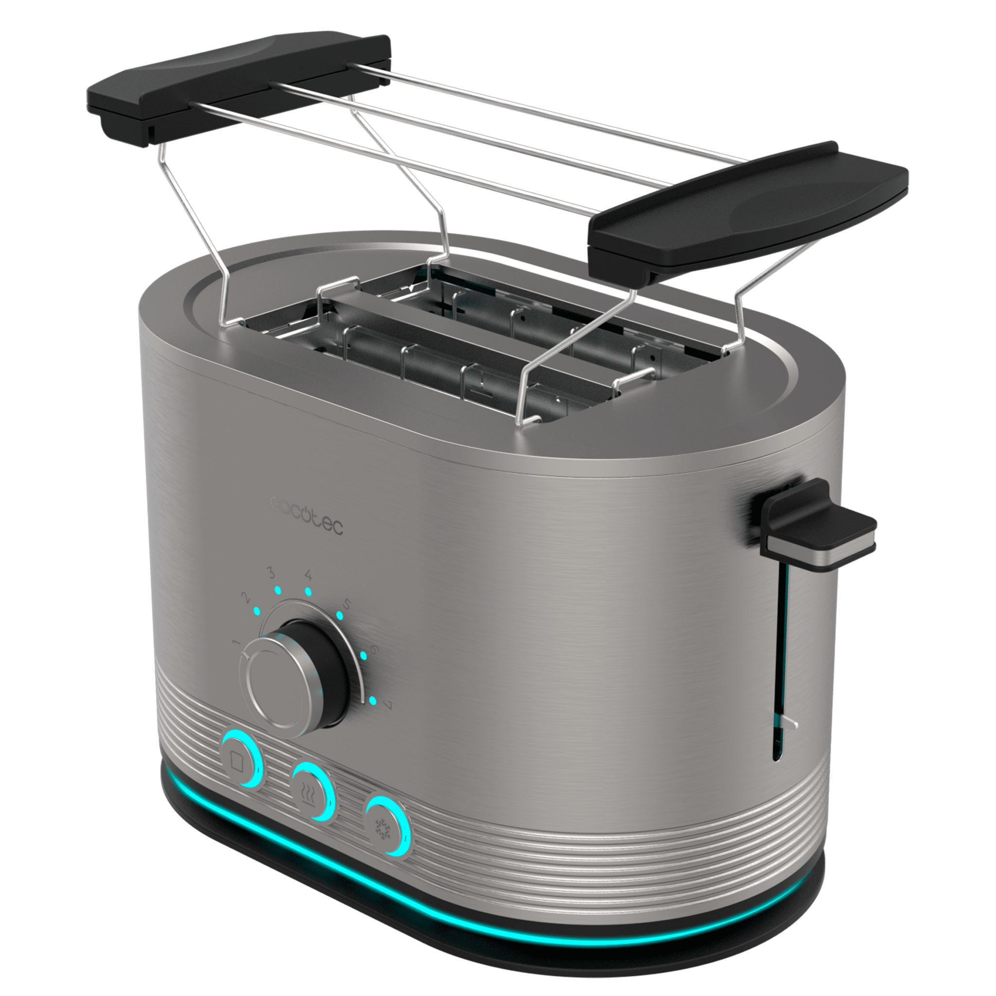 CECOTEC Shine&Toast Double con varillas superiores desplegadas
