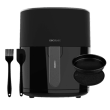 Cecofry Fantastik 5500 Pack Freidora dietética digital de 1500 W y 5,5 L y paquete de accesorios.