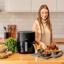 Cecofry Fantastik 6500 Pack Freidora de aire sin aceite / Airfryer digital de 1700 W, 6,5 L de capacidad y paquete de accesorios.