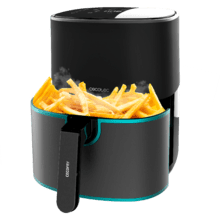 Cecofry Fantastik Inox 6500 Pack Friteuse diététique numérique de 1700 W avec une capacité de 6,5 L, finition en acier inoxydable et pack d’accessoires.