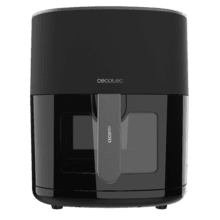 Fritadeira de ar Cecofry Fantastik Window 6000 Pacote Fritadeira dietética digital de 1700 W, 6 l de capacidade, janela de visualização para controlar as suas elaborações e pacote de acessórios.