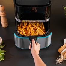 Cecofry Full Inox 5500 Master Freidora dietética sin aceite airfryer de 5,5 L con acabados en acero inoxidable