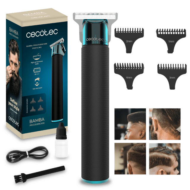 Perfiladora Cecotec Bamba PrecisionCare Profiling con accesorios y caja oficial