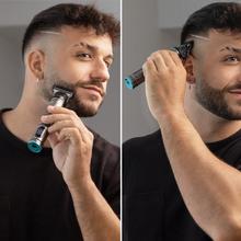 Bamba PrecisionCare Samurai Hair styler avec lame tranchante, moteur silencieux et écran LCD.