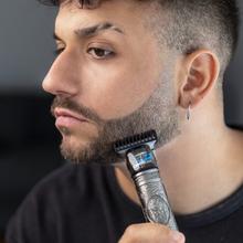 Bamba PrecisionCare Samurai Hair styler avec lame tranchante, moteur silencieux et écran LCD.