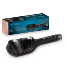 Bamba InstantCare AirFlow Brosse lissante à air chaud et revêtement céramique. Avec température réglable, chauffage rapide et design ergonomique.