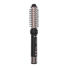 Brosse à friser Bamba InstantCare Curly AirFlow avec air chaud et plaque chauffante recouverte de céramique. Cylindre de 34 mm avec fonction rotative dans les deux sens et température réglable.