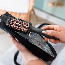 Bamba InstantCare 400 Travel Brush Brosse lissante en céramique avec tourmaline et température maximale de 190º qui lisse sans réduire le volume