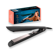 Plancha de pelo Cecotec 890 Titanium, placas de titanio, ajuste de  temperatura 140-200 ºC - Belleza femenina - Los mejores precios