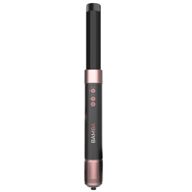 CECOTEC Bamba CeramicCare AirGlam Black con cilindro rizador