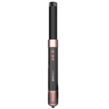 Bamba CeramicCare AirGlam Black Multifunktionaler 8-in-1-Styler mit Coanda-Technologie, der formt, lockt, stylt, trocknet und Frizz beseitigt. Mit 3 Geschwindigkeiten, 3 Temperaturen und intelligenter Wärmeregelung. Digitaler Motor mit 1400 W Leistung und 110.000 U/min. Keramisch beschichtete Köpfe, Keratin und Mandelöl.