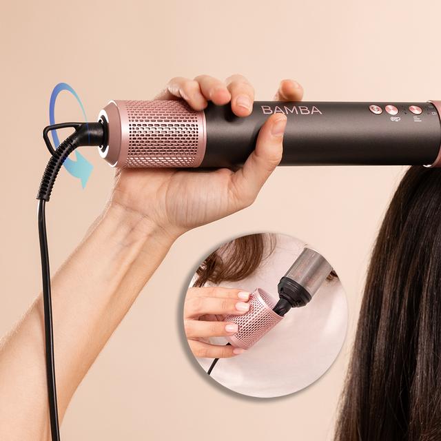 Filtro extraíble del moldeador CECOTEC Bamba CeramicCare AirGlam Black