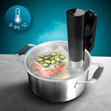 Roner Sous Vide SlowVide 1000 Connected per cotture a bassa temperatura, con connettività Wi-Fi e 1000 W di potenza.