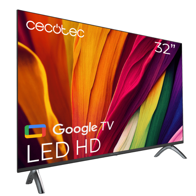 A4 LED-TV-Serie ALH40032 32-Zoll-LED-Fernseher mit HD-Auflösung, Google TV-Betriebssystem, Dolby Audio, Google Voice Assistant und Chromecast.