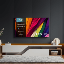 Téléviseur LED série A4 ALH40032 Téléviseur LED 32" avec résolution HD, système d'exploitation Google TV, Dolby Audio, Google Voice Assistant et Chromecast.