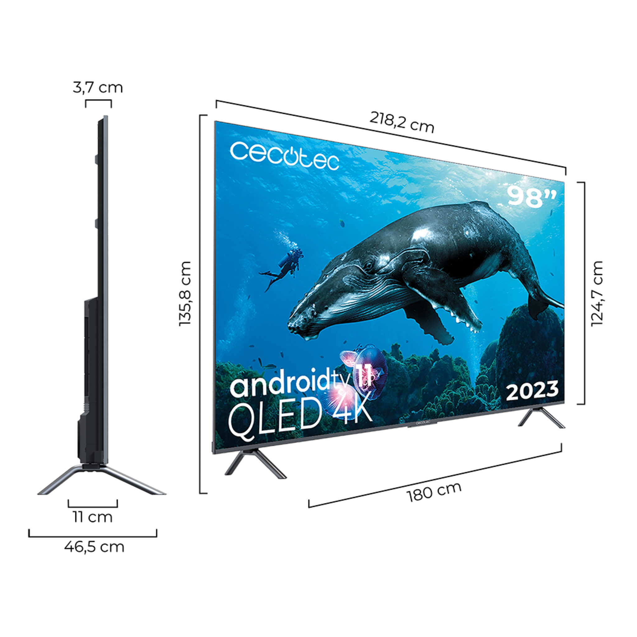 LED 32″ CECOTEC ALH30032 F ANDROID TV HD – Electrocash Electrodomésticos
