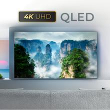 TV Série V1Z+ VQU11070Z+ Televisão QLED de 70” com resolução 4K UHD, sistema operacional Android TV 11, subwoofers, Chromecast, HDR10+, Google Voice Assistant, classe E.