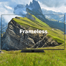 TV Série V1Z+ VQU11070Z+S Televisão QLED de 70” com resolução 4K UHD, sistema operacional Android TV 11, subwoofers, Chromecast, HDR10+, Google Voice Assistant, classe E.